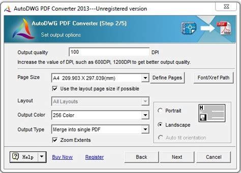 AutoDWG DWG to PDF